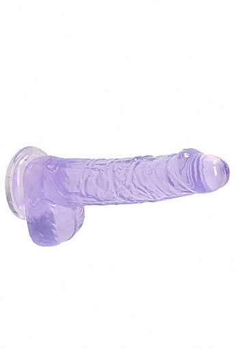 Shots Toys - Real Rock - 8-inch Crystal Clear Dildo - Assorted - Stag Shop