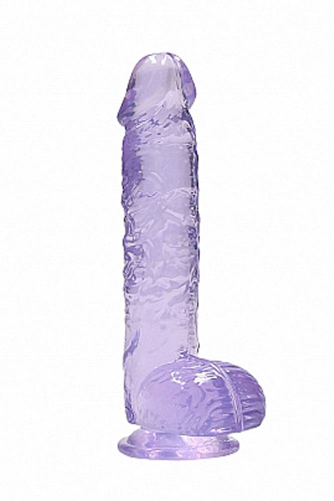Shots Toys - Real Rock - 8-inch Crystal Clear Dildo - Assorted - Stag Shop