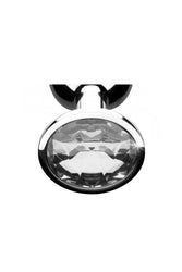 XR Brands - Booty Sparks - Clear Gem Anal Plug - Medium - Stag Shop