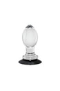 Gender X - Crystal Ball Butt Plug with Suction Cup - Clear - Stag Shop
