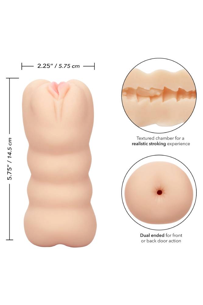 Cal Exotics - Cheap Thrills - The Three Way Stroker - Stag Shop