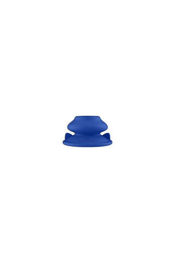 Shots Toys - Chrystalino - Silicone Suction Cup - Blue - Stag Shop