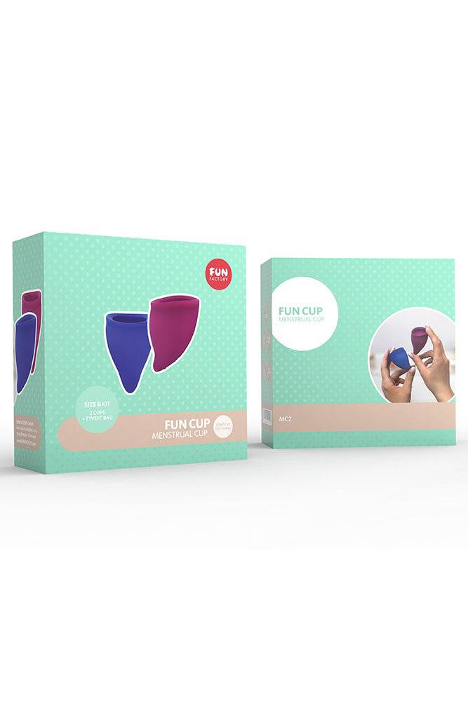 Fun Factory - Fun Cup Menstrual Cup Kit - Size B - Stag Shop
