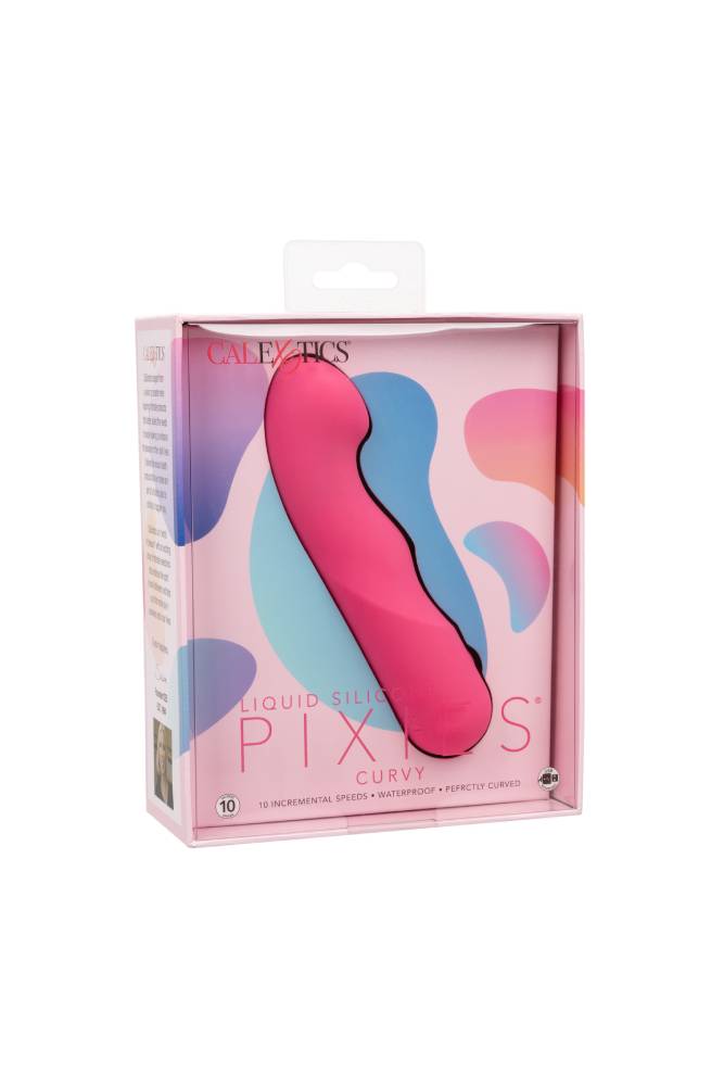 Cal Exotics - Liquid Silicone Pixies - Curvy - Pink - Stag Shop