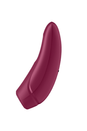 Satisfyer - Curvy 1 Plus Bluetooth Clitoral Stimulator - Bordeaux - Stag Shop
