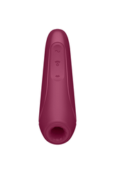 Satisfyer - Curvy 1 Plus Bluetooth Clitoral Stimulator - Bordeaux - Stag Shop