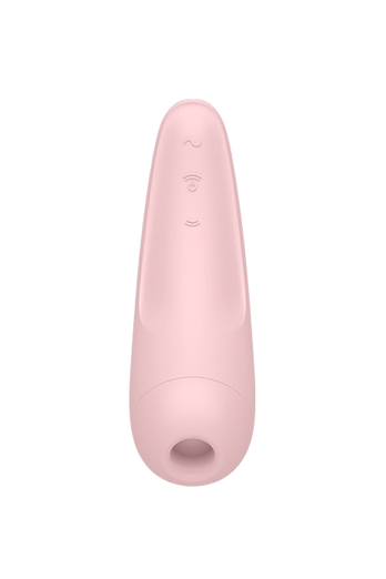 Satisfyer - Curvy 2 Plus Bluetooth Clitoral Stimulator - Pink - Stag Shop