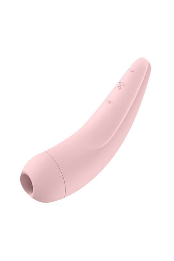 Satisfyer - Curvy 2 Plus Bluetooth Clitoral Stimulator - Pink - Stag Shop