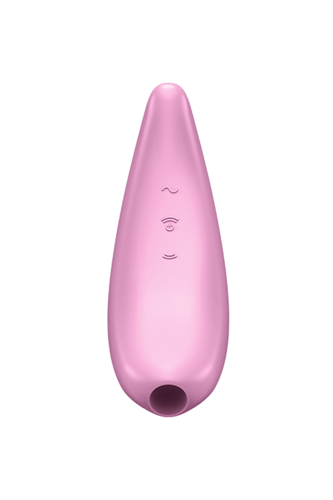 Satisfyer - Curvy 3 Plus Bluetooth Clitoral Stimulator - Pink - Stag Shop
