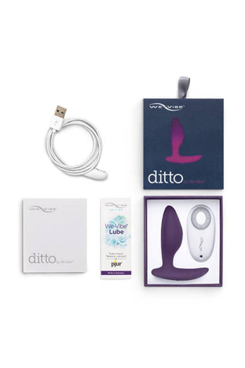 We-Vibe - Ditto - Butt Plug - Purple - Stag Shop