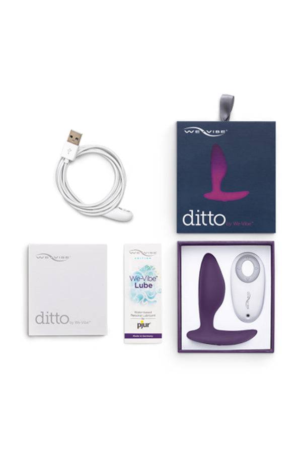 We-Vibe - Ditto - Butt Plug - Purple - Stag Shop