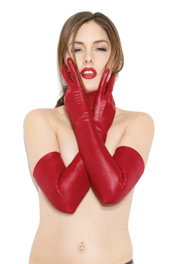 Coquette - D1881 - Matte Gloves - Merlot - OS - Stag Shop