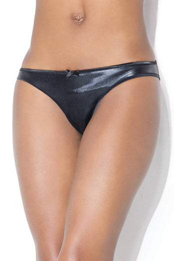Coquette - D9267 - Crotchless Panty - Black - Stag Shop