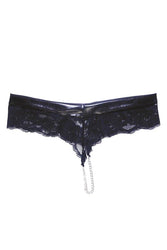 Coquette - D9268 - Low Rise Lace Panty - Black - Stag Shop