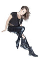 Coquette - D9311 - Leggings - Black - Stag Shop