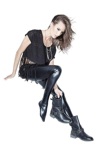 Coquette - D9311 - Leggings - Black - Stag Shop