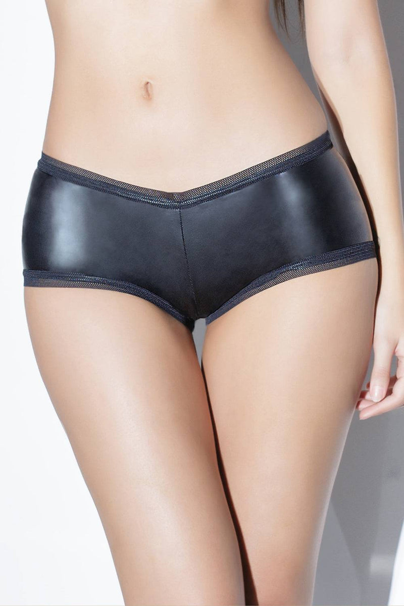 Coquette - D9350 - Booty Short - Black - Stag Shop