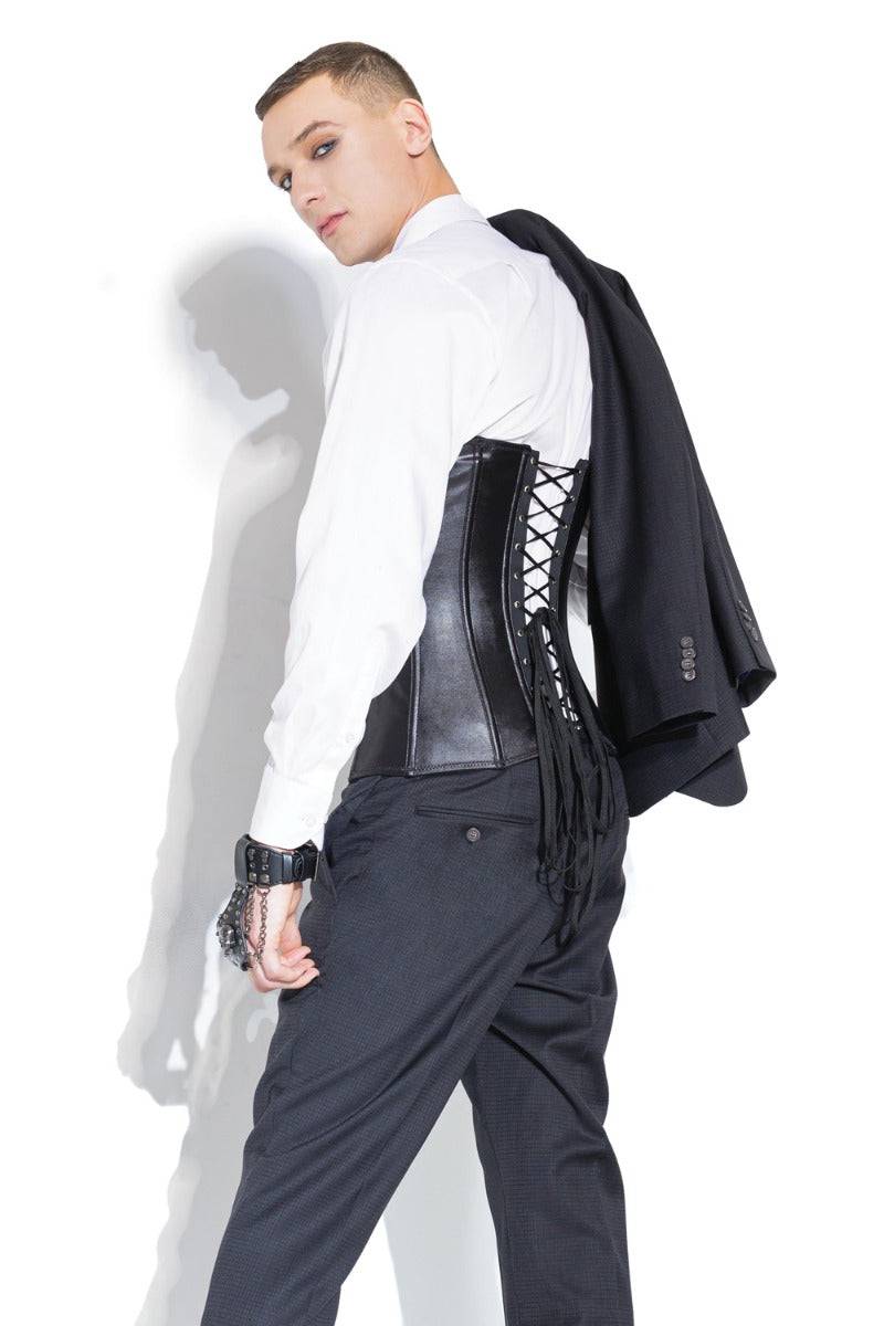 Coquette - D9351 - Matte Metal Boned Corset - Stag Shop