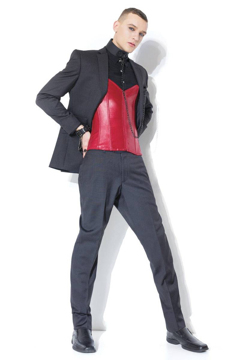 Coquette - D9351 - Matte Metal Boned Corset - Stag Shop