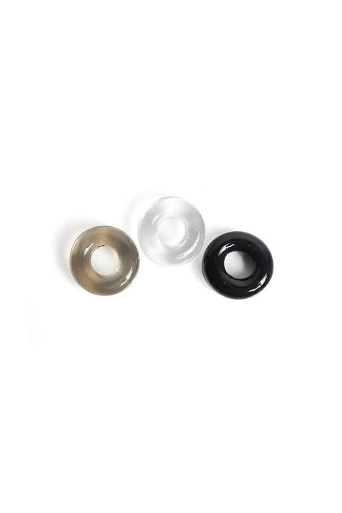 Channel 1 Releasing - Rascal - The D-Ring x3 Cock Ring Set - Stag Shop