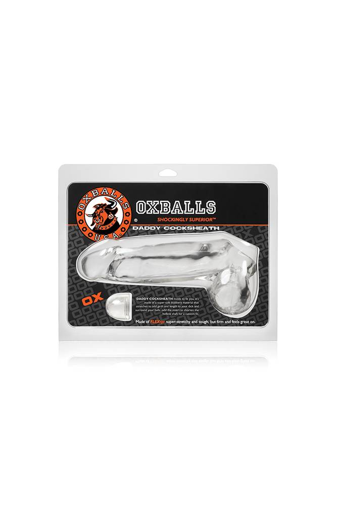 Oxballs - Daddy Cocksheath - Clear - Stag Shop
