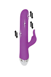 Evolved - Dancing Pearl Rabbit Vibrator - Purple - Stag Shop