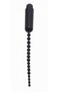 XR Brands - Master Series - Dark Rod Vibrating Beaded Silicone Sound - Stag Shop
