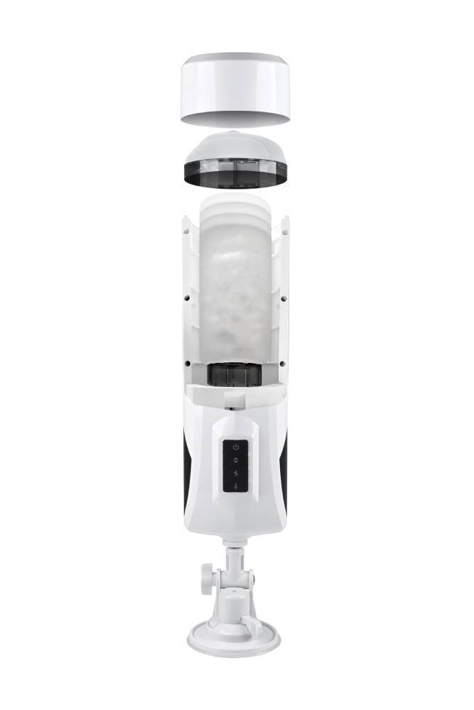 Zero Tolerance - Date Night with Dani Daniels Rotating Stroker with Movie & Audio - White - Stag Shop