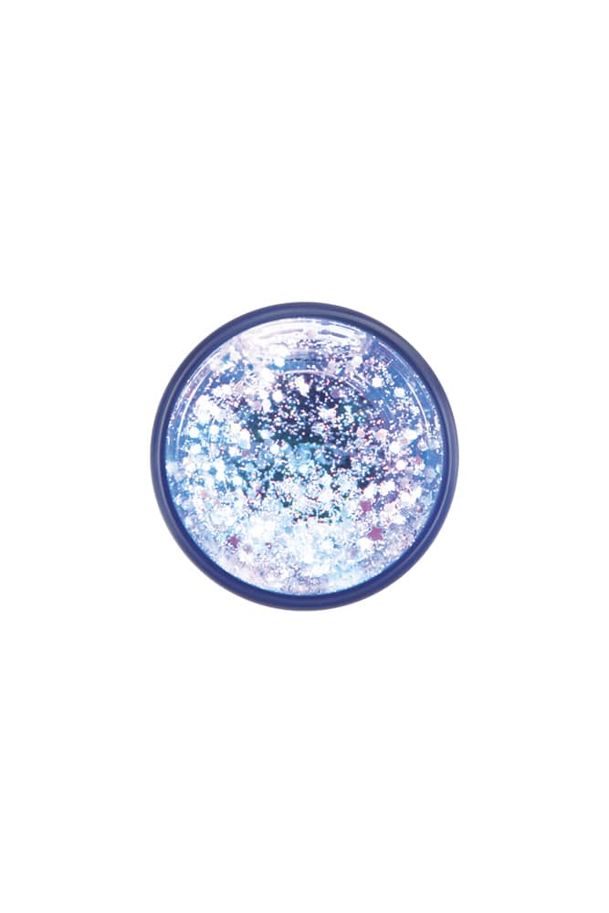 Evolved - Dazzle Mini Wand Vibrator - Blue - Stag Shop