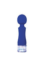 Evolved - Dazzle Mini Wand Vibrator - Blue - Stag Shop