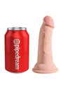Pipedream - King Cock Plus - Triple Density Realistic Dildo - 5 Inch - Beige - Stag Shop