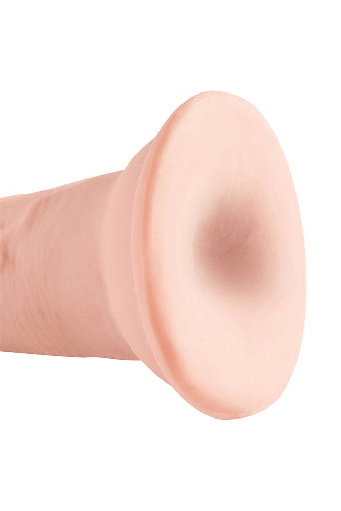 Pipedream - King Cock Plus - Triple Density Realistic Dildo - 6 Inch - Beige - Stag Shop