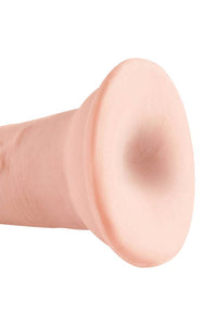Thumbnail for Pipedream - King Cock Plus - Triple Density Realistic Dildo - 7 Inch - Beige - Stag Shop