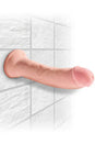 Pipedream - King Cock Plus - Triple Density Realistic Dildo - 7 Inch - Beige - Stag Shop