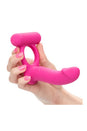 Cal Exotics - Couple Enhancer - Silicone Rechargeable Double Diver - Pink - Stag Shop