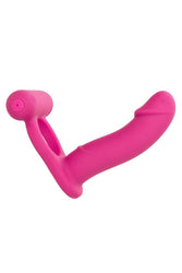 Cal Exotics - Couple Enhancer - Silicone Rechargeable Double Diver - Pink - Stag Shop