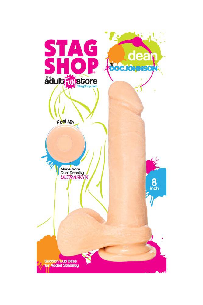 Stag Shop - Signature Dildo - Dean - Dual Density Dildo - 8 Inch - Stag Shop
