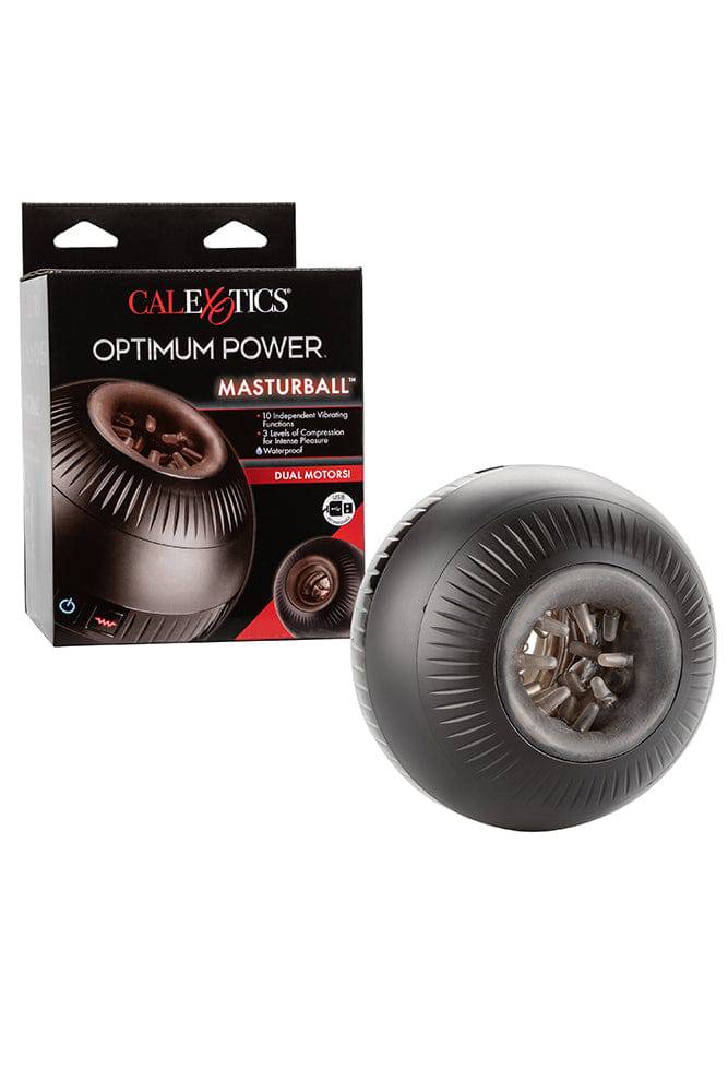Cal Exotics - Optimum Power - Masturball Vibrating Masturbator - Black - Stag Shop
