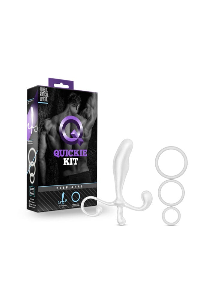 Blush Novelties - Quickie Kit - Deep Anal - White - Stag Shop