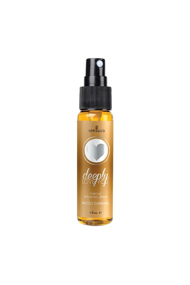 Sensuva - Deeply Love You - Throat Relaxing Spray - 1oz - Salted Caramel - Stag Shop