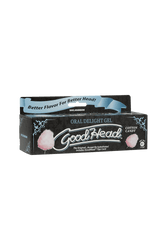 Doc Johnson - GoodHead - Oral Delight Gel - Cotton Candy - 4oz - Stag Shop