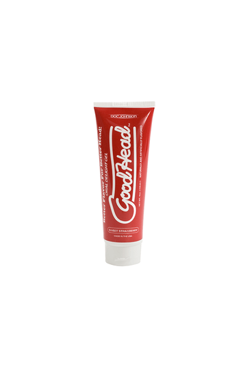 Doc Johnson - GoodHead - Oral Delight Gel - Sweet Strawberry - 4oz - Stag Shop