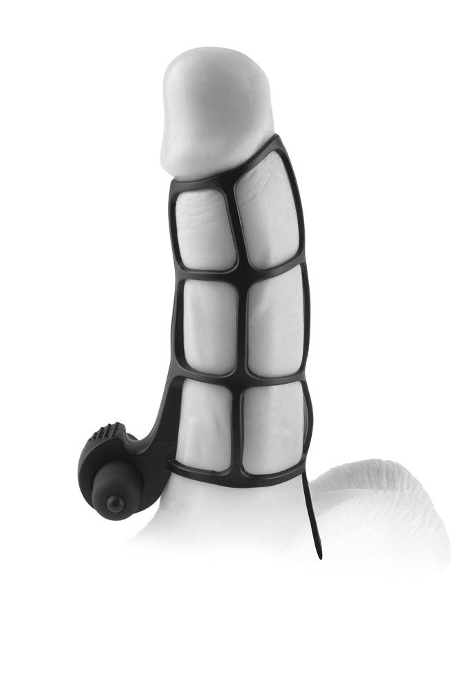 Pipedream - Fantasy X-tensions - Deluxe Silicone Power Cage - Vibrating Cock Cage - Stag Shop