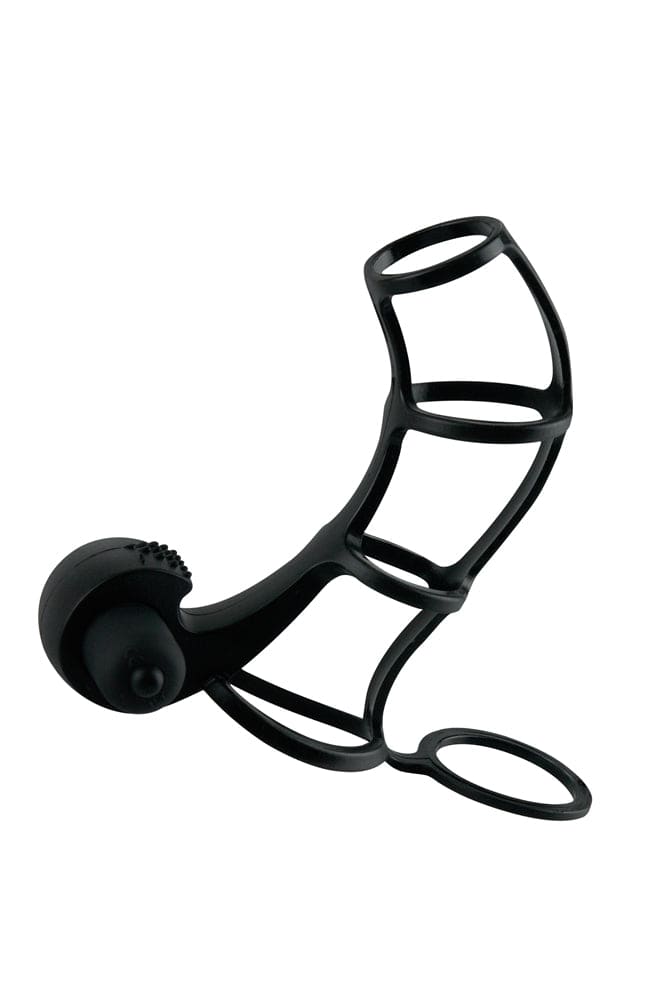 Pipedream - Fantasy X-tensions - Deluxe Silicone Power Cage - Vibrating Cock Cage - Stag Shop