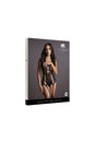 Shots Toys - Le Désir - DES014 - Lace Suspender Bodystocking - OS - Black - Stag Shop