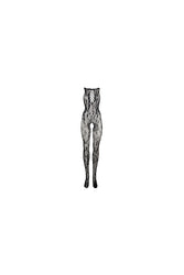 Shots Toys - Le Désir - DES023X - Crotchless Lace Bodystocking - OS/XL - Black - Stag Shop