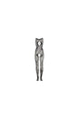 Shots Toys - Le Désir - DES023 - Crotchless Lace Bodystocking - OS - Black - Stag Shop