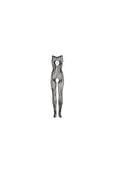 Shots Toys - Le Désir - DES023 - Crotchless Lace Bodystocking - OS - Black - Stag Shop