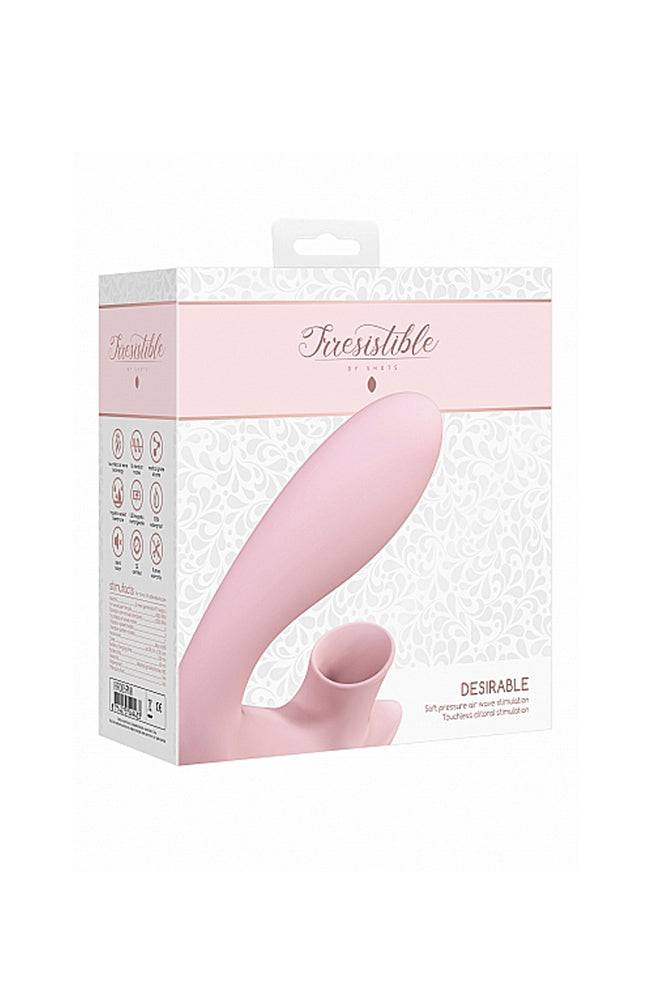 Shots Toys - Irresistible - Desirable Dual Stimulator - Pink - Stag Shop