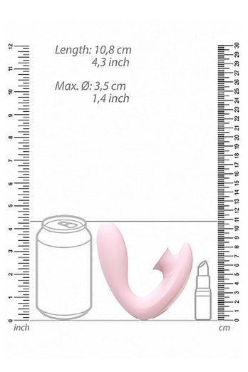 Shots Toys - Irresistible - Desirable Dual Stimulator - Pink - Stag Shop